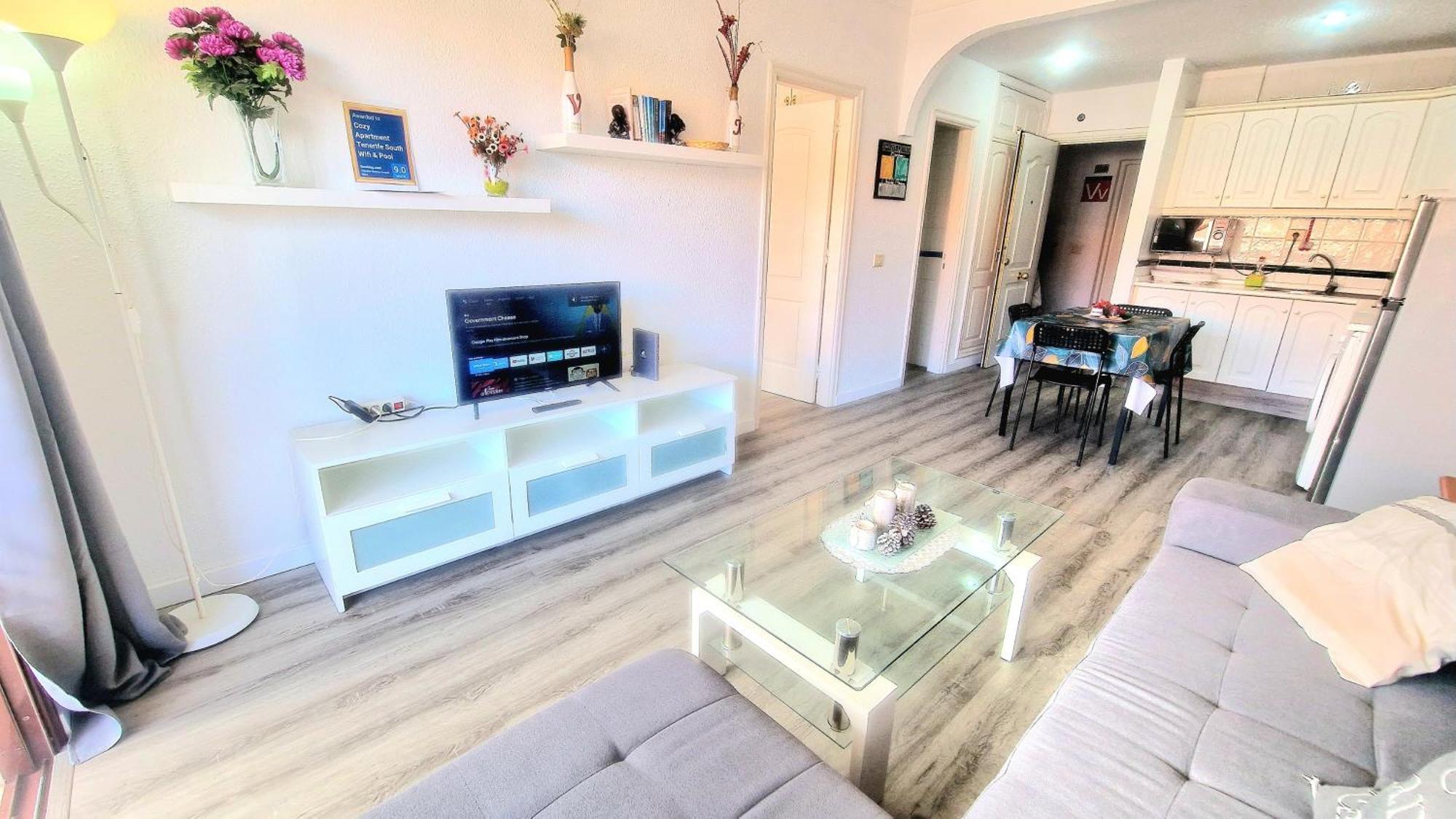 Cozy Apartment Tenerife South Wifi & Pool Costa Del Silencio Esterno foto